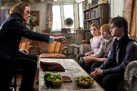 Bill Nighy as Rufus Scrimegour with Emma Watson, Rupert Grint and Daniel Radcliffe in "Harry Potter and the Deathly Hallows: Part 1"Daniel Radcliffe as Harry Potter in "Harry Potter and the Deathly Hallows: Part 1"