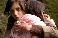 Katie Holmes as Kim and Bailee Madison as Sally Hirst in "Don't Be Afraid of the Dark."