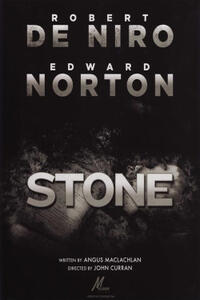 Poster art for "Stone"