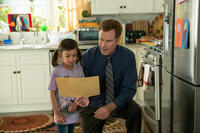 Scarlett Estevez as Megan and Will Ferrell as Brad in "Daddy's Home."