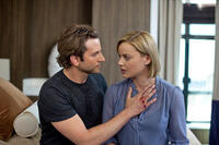 Bradley Cooper as Eddie Morra and Abbie Cornish as Lindy in "Limitless."