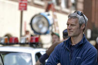 Director Neil Burger on the set of "Limitless."