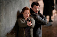Jessica Chastain and Sam Worthington in "The Debt."
