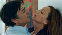 Yvan Attal as Samuel and Kristin Scott Thomas as Suzanne in "Leaving."
