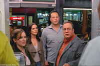 Winona Ryder as Geneva, Jennifer Connelly as Beth, Vince Vaughn as Ronny and Kevin James as Nick in "The Dilemma."