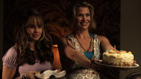 Debby Ryan and Kristy Swanson in "What If..."