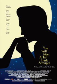 Poster art for "You Will Meet a Tall Dark Stranger."