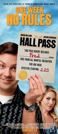 Poster art featuring Jason Sudeakis and Christina Applegate for "Hall Pass."