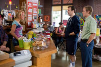 Nicky Whelan as Leigh, Jason Sudeikis as Fred and Owen Wilson as Rick in "Hall Pass."