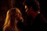 Amanda Seyfried as Valerie and Shiloh Fernandez as Peter in "Red Riding Hood."