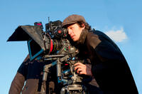 Director Cary Joji Fukunaga on the set of "Jane Eyre."