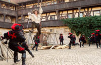 Logan Lerman in "The Three Musketeers."