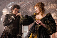 Orlando Bloom and Milla Jovovich in "The Three Musketeers."