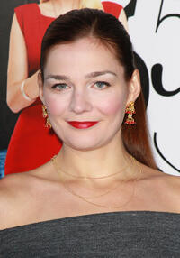 Heather Burns at the California premiere of "What's Your Number?"