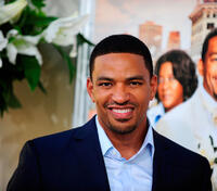 Laz Alonso at the California premiere of "Jumping The Broom."