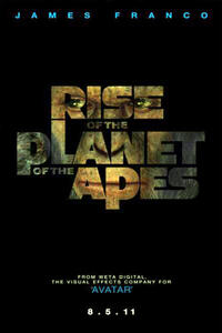 Teaser poster for "Rise of the Planet of the Apes."
