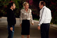 Charlie Day as Dale, Julie Bowen as Mrs. Harken and Kevin Spacey as Dave Harken in "Horrible Bosses."