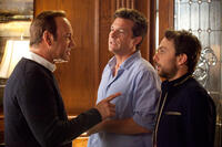 Kevin Spacey as Dave Harken, Jason Bateman as Nick and Charlie Day as Dale in "Horrible Bosses."