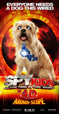 Exclusive poster art for "Spy Kids: All the Time in the World."