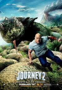 Poster art for "Journey 2: The Mysterious Island."