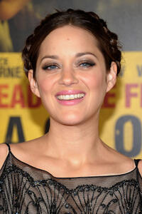 Marion Cotillard at the New York premiere of "Contagion."