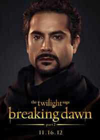Amun (Omar Metwally) character art for "The Twilight Saga: Breaking Dawn - Part 2."