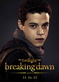 Benjamin (Rami Malek) character art for "The Twilight Saga: Breaking Dawn - Part 2."