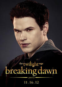 Emmett (Kellan Lutz) character art for "The Twilight Saga: Breaking Dawn - Part 2."