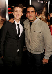 Thomas Mann and director Nima Nourizadeh at the California premiere of "Project X."