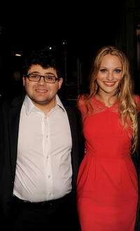 Jonathan Daniel Brown and Kirby Bliss Blanton at the California premiere of "Project X."
