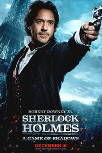 Character poster art for "Sherlock Holmes: A Game of Shadows."