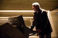 Morgan Freeman as Lucius Fox in "The Dark Knight Rises."