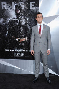Joseph Gordon-Levitt at the New York premiere of "The Dark Knight Rises."