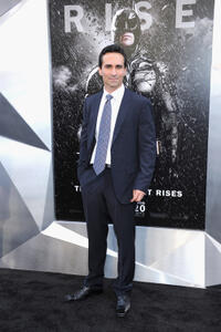 Nestor Carbonell at the New York premiere of "The Dark Knight Rises."
