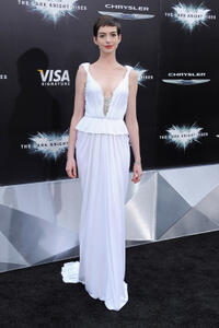Anne Hathaway at the New York premiere of "The Dark Knight Rises."