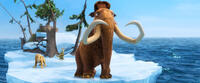 Manny voice by Ray Roman, Diego voice by Denis Leary and Sid voice by John Leguizamo in "Ice Age: Continental Drift."