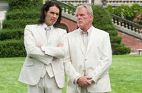 Russell Brand as Arthur and Nick Nolte as Burt Johnson in "Arthur."