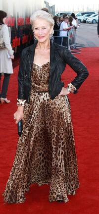 Helen Mirren at the London premiere of "Arthur."