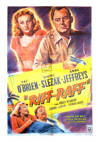 Poster art for "Riffraff."