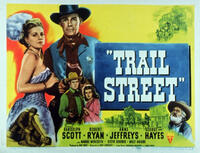 Poster art for "Trail Street."