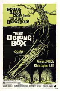 Poster art for "The Oblong Box."