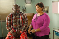 David Mann as Brown and Tamela Mann as Cora in "Tyler Perry's Madea's Big Happy Family."
