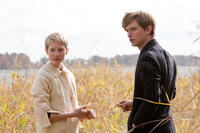 Mia Wasikowska as Annabel and Henry Hopper as Enoch in "Restless."