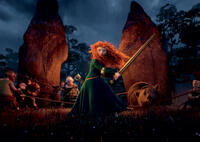 Merida voice by Kelly Macdonald in "Brave."