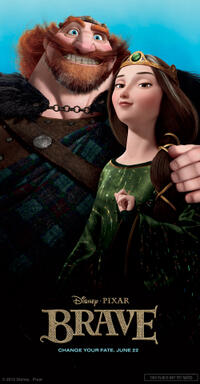 Poster art for "Brave."