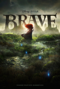 Poster art for "Brave."