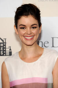 Nora Zehetner at the New York premiere of "One Day."