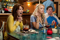 Ellie Kemper, Wendi McLendon-Covey and Melissa McCarthy in "Bridesmaids."