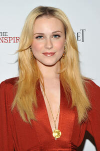 Evan Rachel Wood at the New York premiere of "The Conspirator."