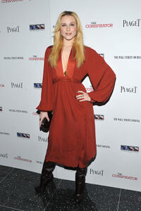 Evan Rachel Wood at the New York premiere of "The Conspirator."